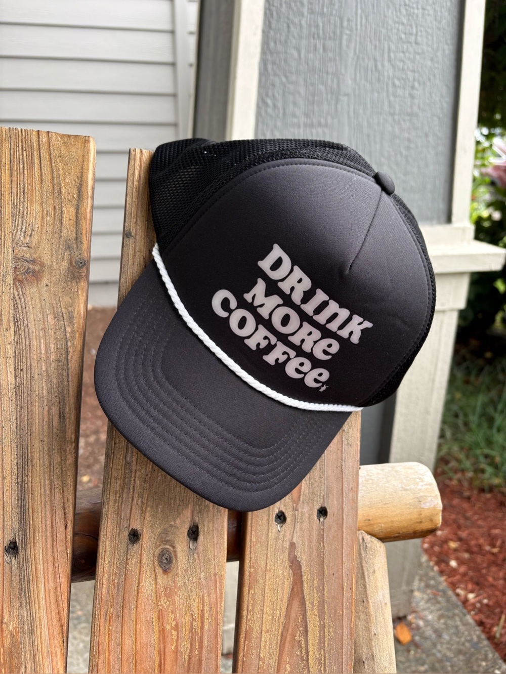 Dutch Bros Trucker Snap Back Hat  Drink More Coffee